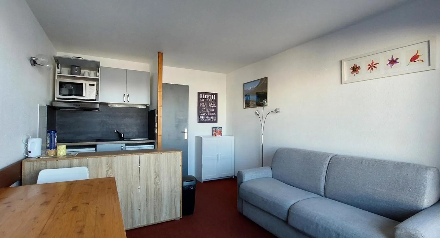 Residence Ruitor Arc 1800 - Appartement 2 Pieces Pour 4 Personnes Avec Un Jolie Vue Sur La Vallee, Proche Du Telecabine Dans Le Village De Charmettoger A Ar Mae-8681 Les Arcs